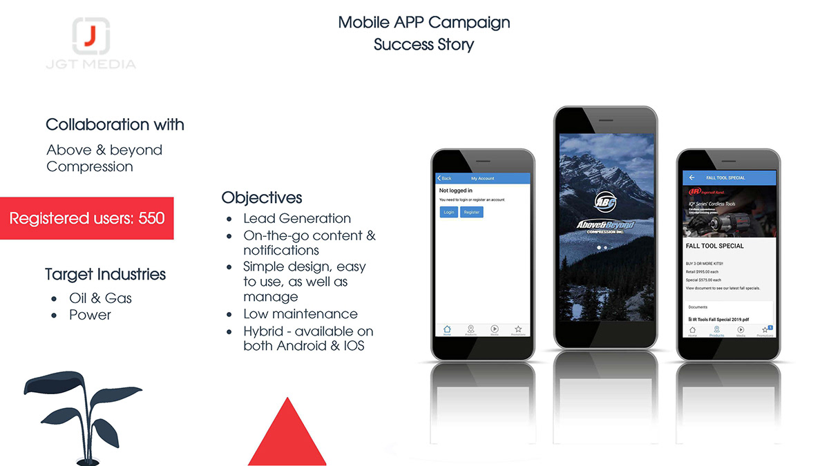 Distributor App Screen 1
